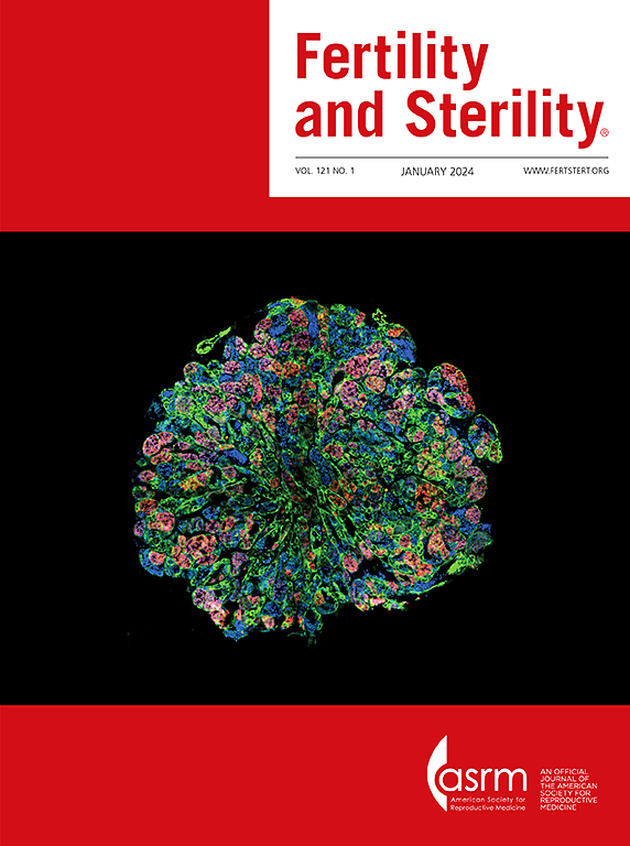 Go to journal home page - Fertility and Sterility